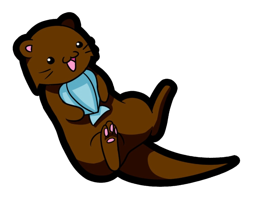 Jotter Otter dancing